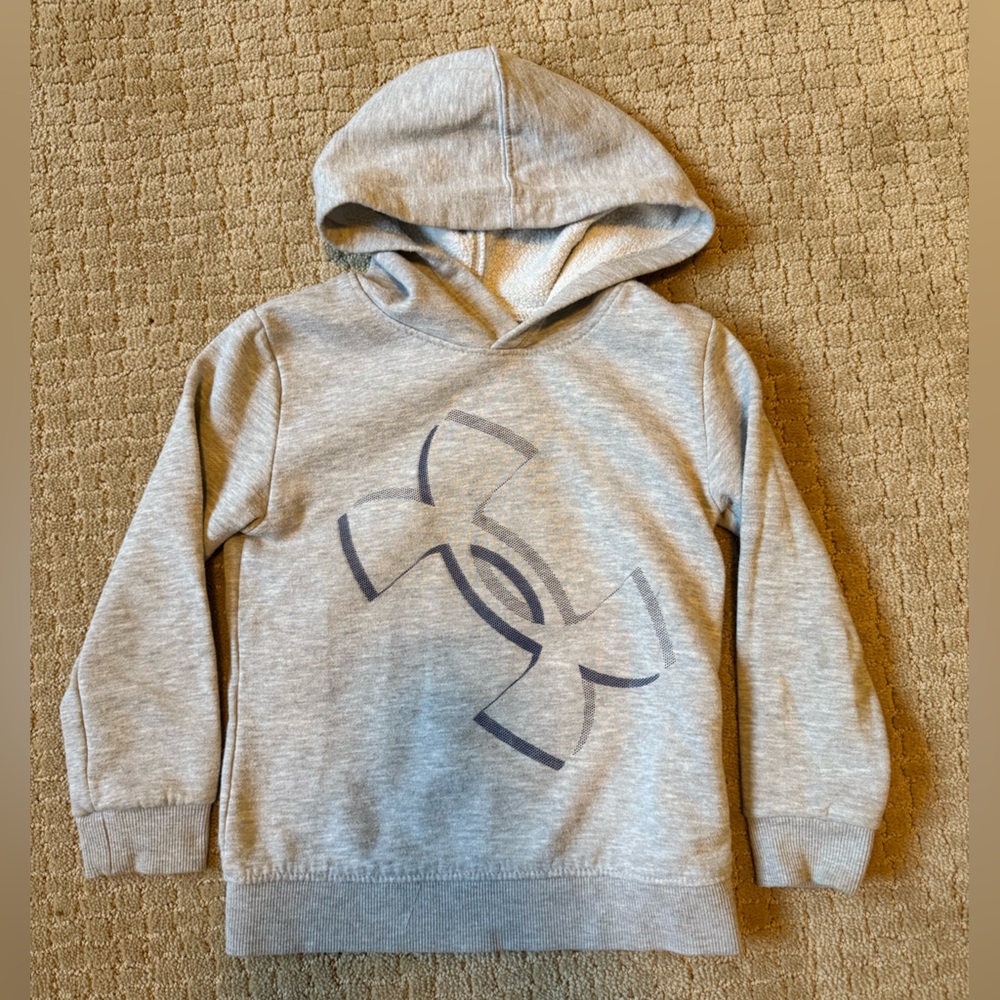 Under Armour Gray Kids Hoodie - Size 5